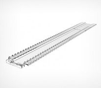 Профиль BACKLINE ребристый для задней опоры BACK  заказать с доставкой ✓Большой выбор товаров✓производство ✓Доставка по России